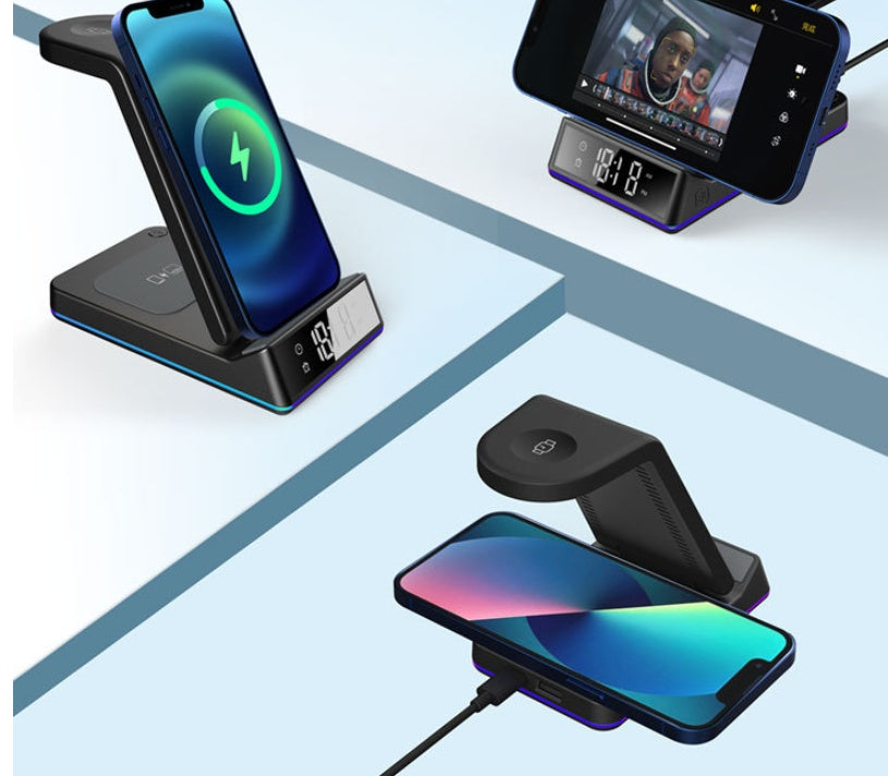 New Multifunctional Portable Foldable Vertical Wireless Charger