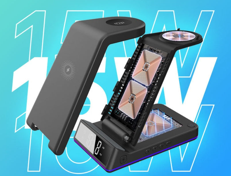 New Multifunctional Portable Foldable Vertical Wireless Charger